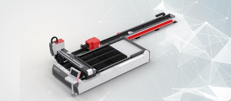 單平臺(tái)板管一體激光切割機(jī)-開放式結(jié)構(gòu)設(shè)計(jì) 單平臺(tái)板管一體激光切割機(jī)-開放式結(jié)構(gòu)設(shè)計(jì)