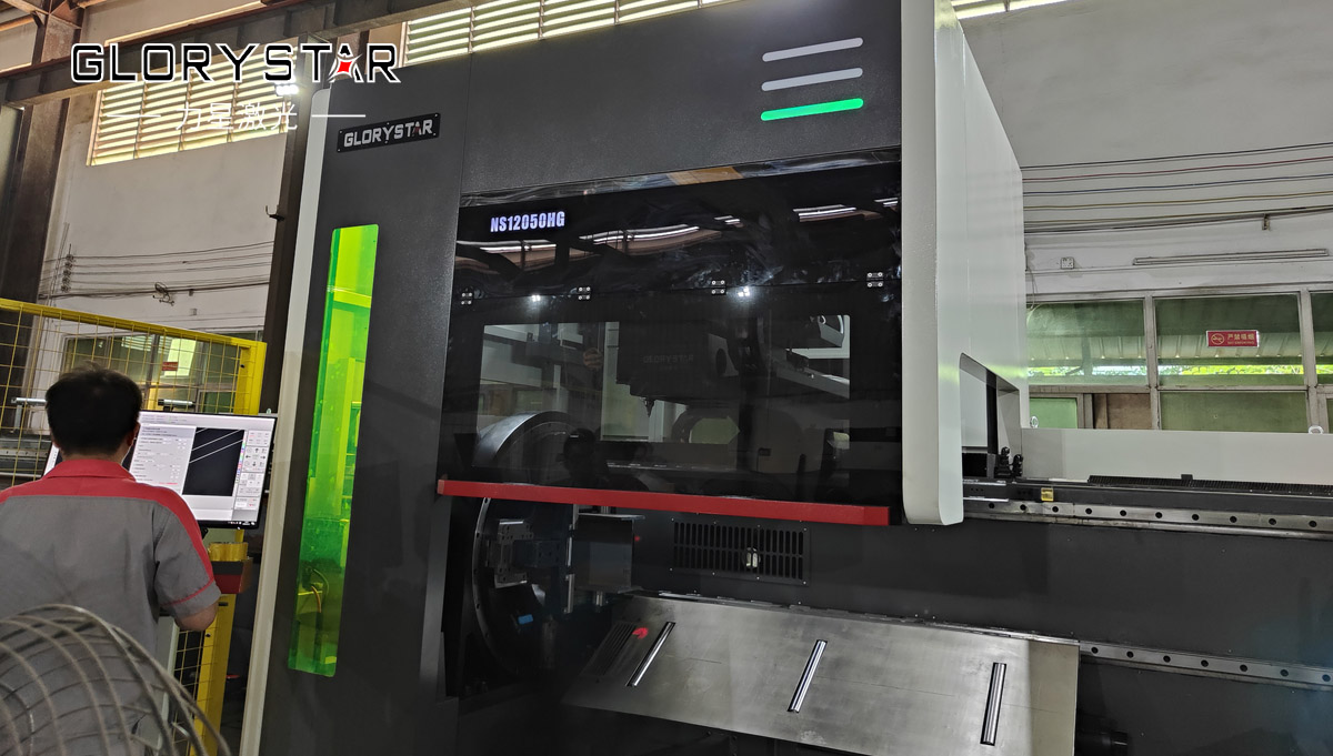 NS12050超長版520卡盤重型激光切管機爆款來襲!助力“新基建” 未來可期! NS12050超長版520卡盤重型激光切管機爆款來襲!助力“新基建” 未來可期!