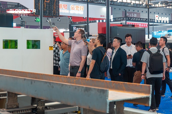 NS-12020H 型鋼激光二次加工自動化線首發成功，火爆熱銷！