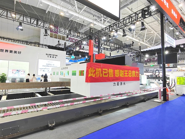 NS-12020H 型鋼激光二次加工自動化線首發成功，火爆熱銷！