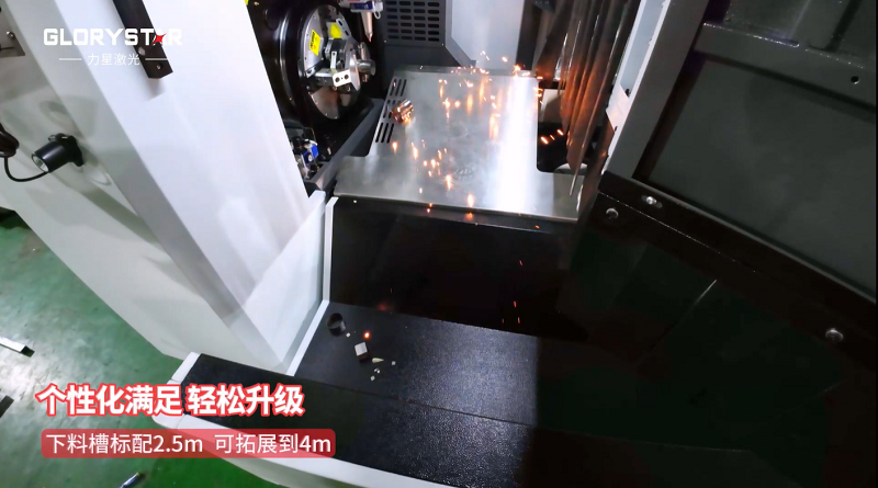 有精度!有速度!VS6012TG雙卡盤光纖激光管材切割機 有精度!有速度!VS6012TG雙卡盤光纖激光管材切割機