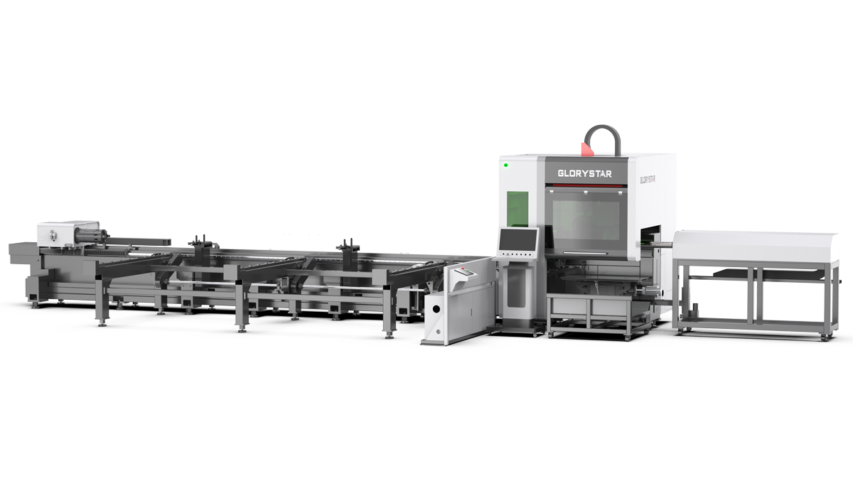 NS&emsp;全能型雙卡盤激光切管機